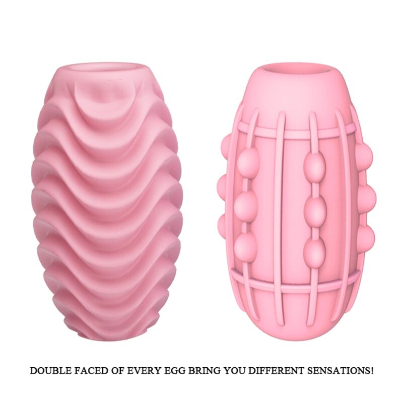 PRETTY LOVE - UOVO MASTURBATORE A DOPPIA FACCIA ROSA - immagine 3