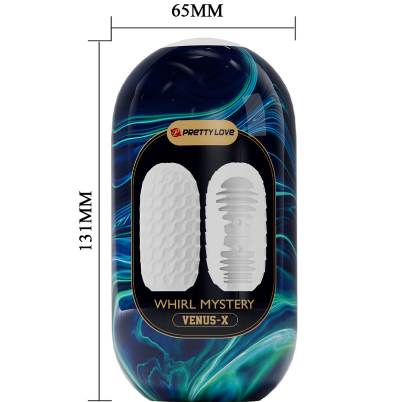 PRETTY LOVE - UOVO MASTURBATORE WHIRL MYSTERY VENUS - immagine 6