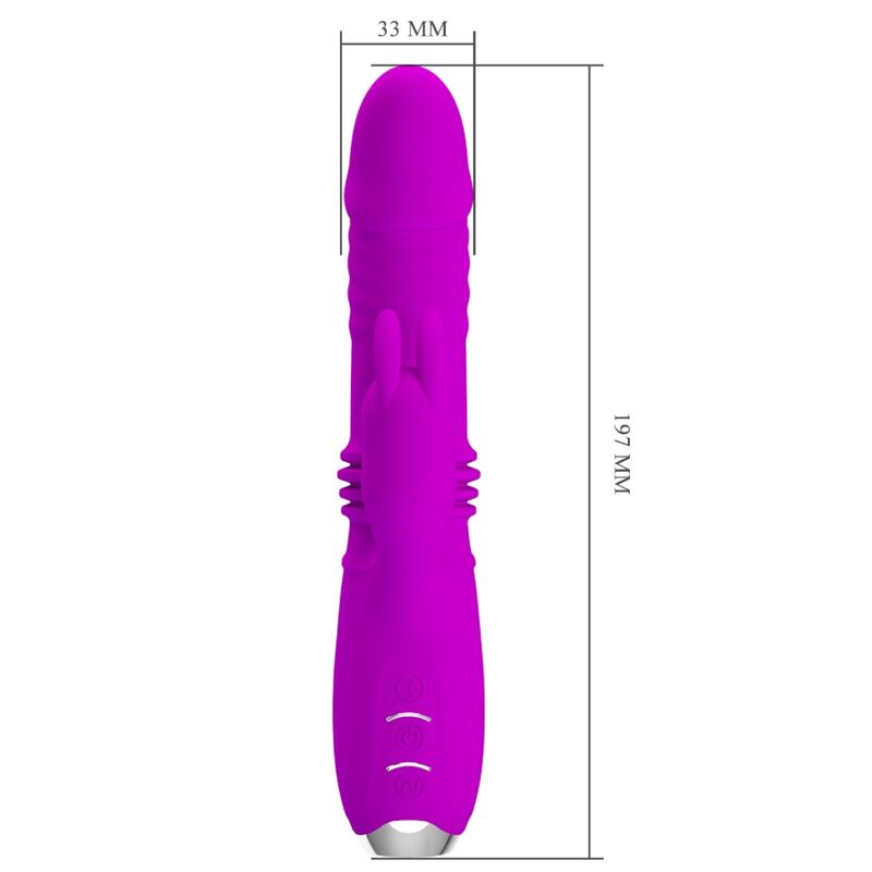 PRETTY LOVE - VIBRATORE CONIGLIO RICARICABILE DOROTHY VIOLA - immagine 9
