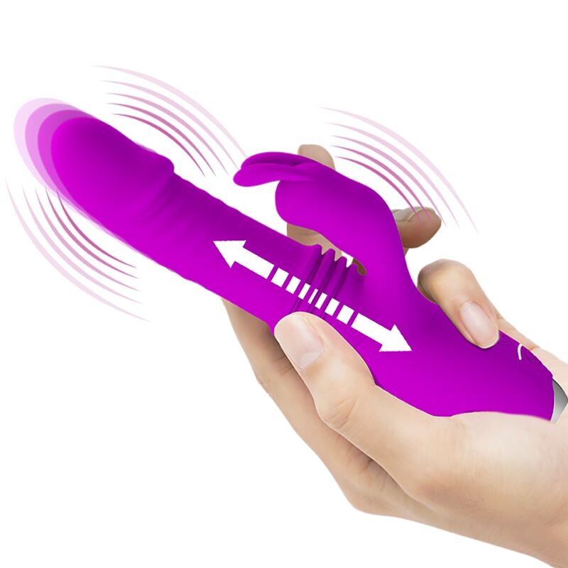 PRETTY LOVE - VIBRATORE CONIGLIO RICARICABILE DOROTHY VIOLA - immagine 8