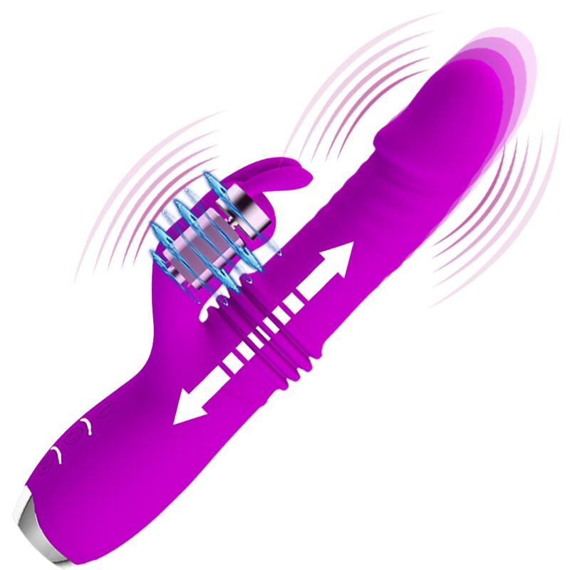 PRETTY LOVE - VIBRATORE CONIGLIO RICARICABILE DOROTHY VIOLA - immagine 7