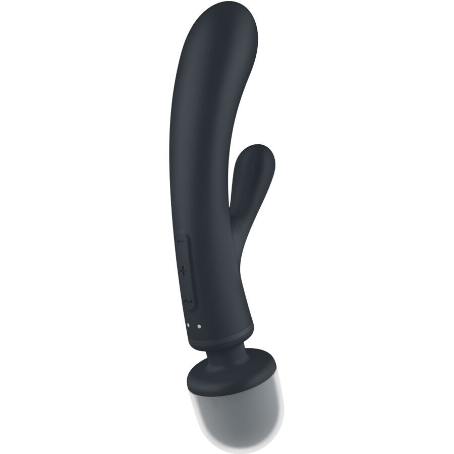 SATISFYER - TRIPLE LOVER MASAJEADOR VIBRADOR RABBIT ROSA - immagine 2