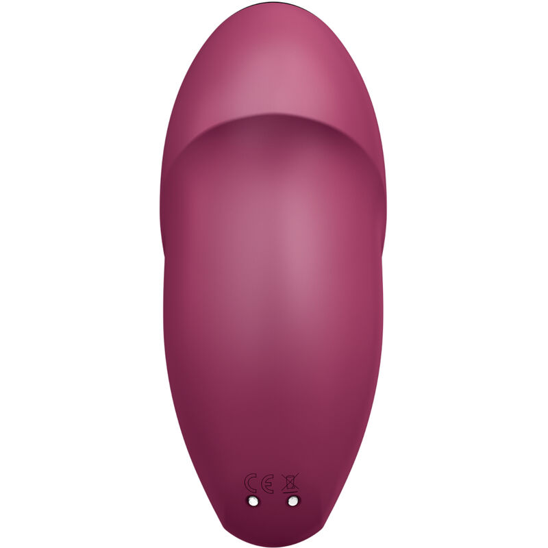 SATISFYER - TAP & CLIMAX 1 VIBRADOR LAY-ON ROJO - immagine 3