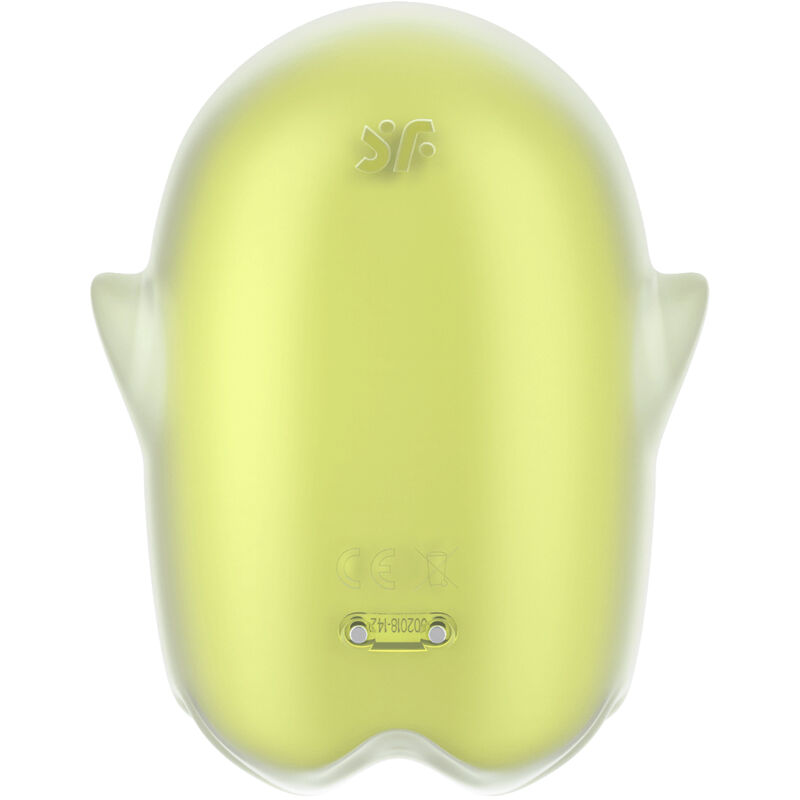 SATISFYER - GLOWING GHOST AIR PULSE & VIBRADOR AMARILLO - immagine 3