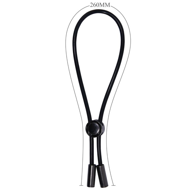 PRETTY LOVE - ANELLO PER PENE E TESTICOLI CON CORDONCINO - immagine 2