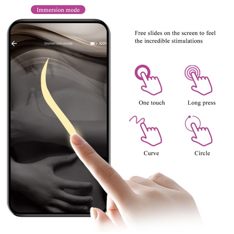 PRETTY LOVE - APP JAYLEEN VIBRATOR TELECOMANDO VIOLA - immagine 19