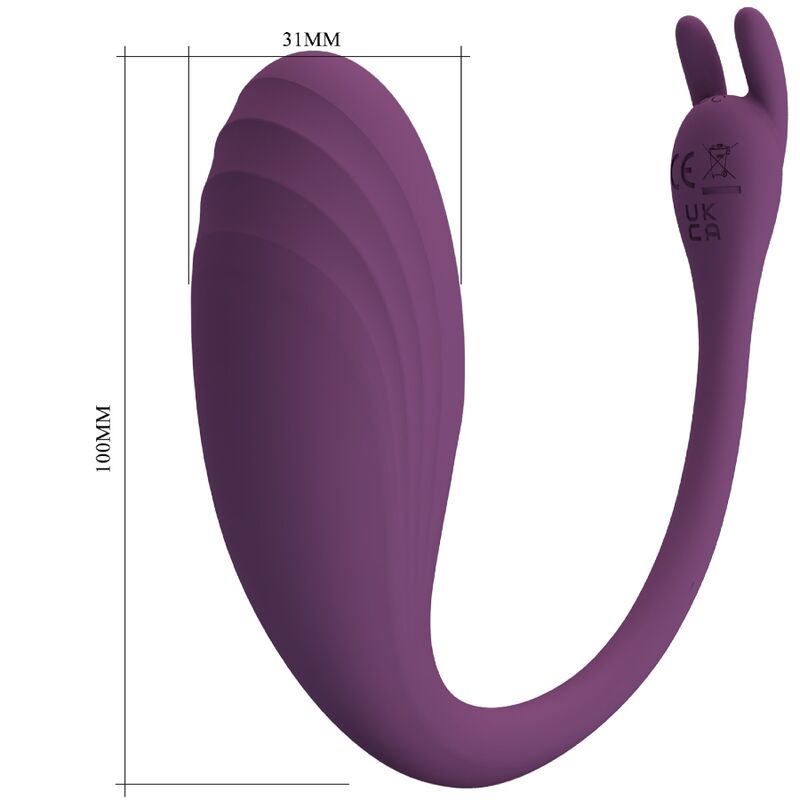 PRETTY LOVE - CATALINA VIBRATOR APP TELECOMANDO VIOLA - immagine 6