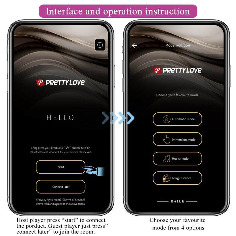 PRETTY LOVE - CATALINA VIBRATOR APP TELECOMANDO VIOLA - immagine 15