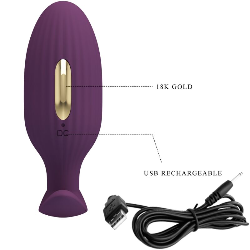 PRETTY LOVE - PLUG ANALE CONTROLLATO DA APP JEFFERSON VIOLA - immagine 7