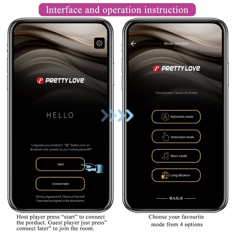 PRETTY LOVE - PLUG ANALE CONTROLLATO DA APP JEFFERSON VIOLA - immagine 13