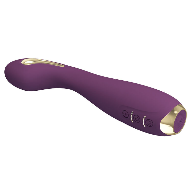 PRETTY LOVE - HECTOR VIBRATORE ELETTROSHOCK BY APP CONTROL VIOLA - immagine 2