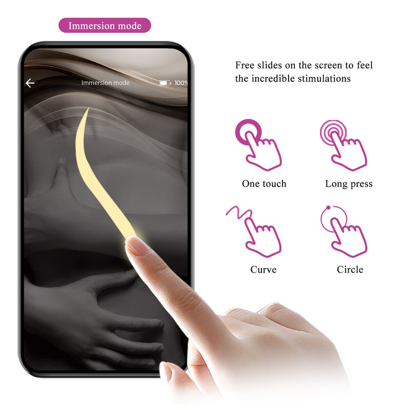PRETTY LOVE - HECTOR VIBRATORE ELETTROSHOCK BY APP CONTROL VIOLA - immagine 13