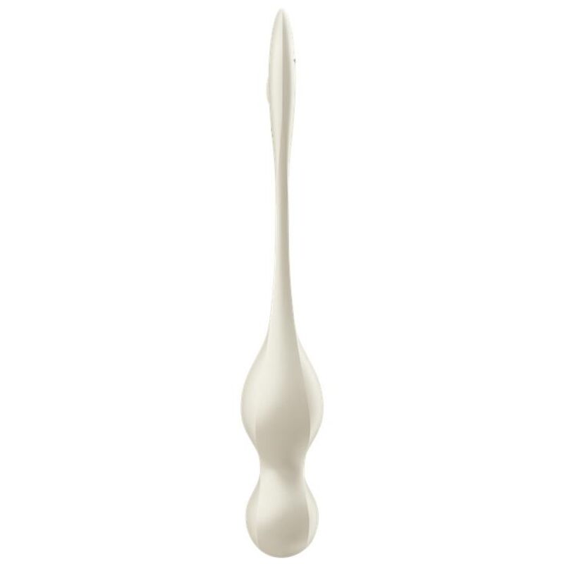 SATISFYER - LOVE BIRDS SFERE KEGEL VIBRANTI BIANCHE - immagine 4