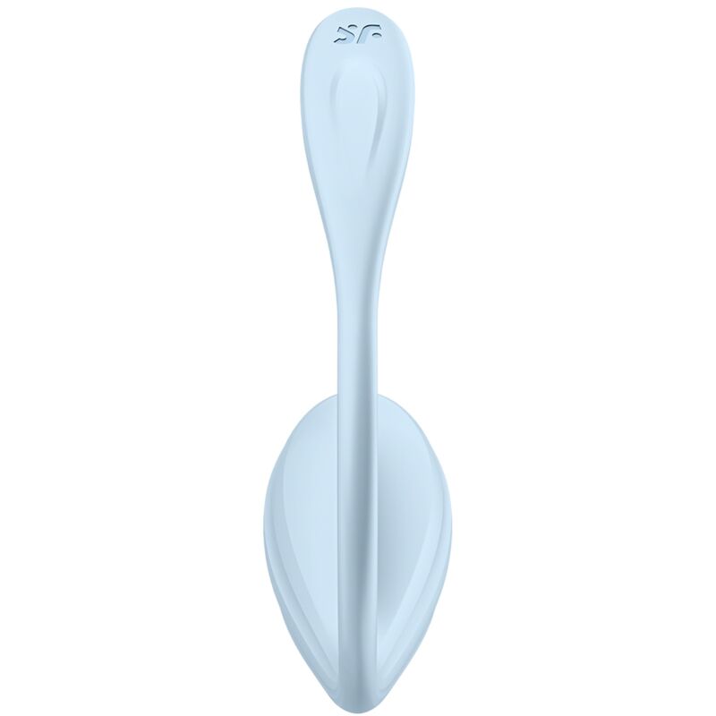 SATISFYER - STIMOLATORE PUNTO G PETALE LISCIO SKY BLUE APP GRATUITA - immagine 4