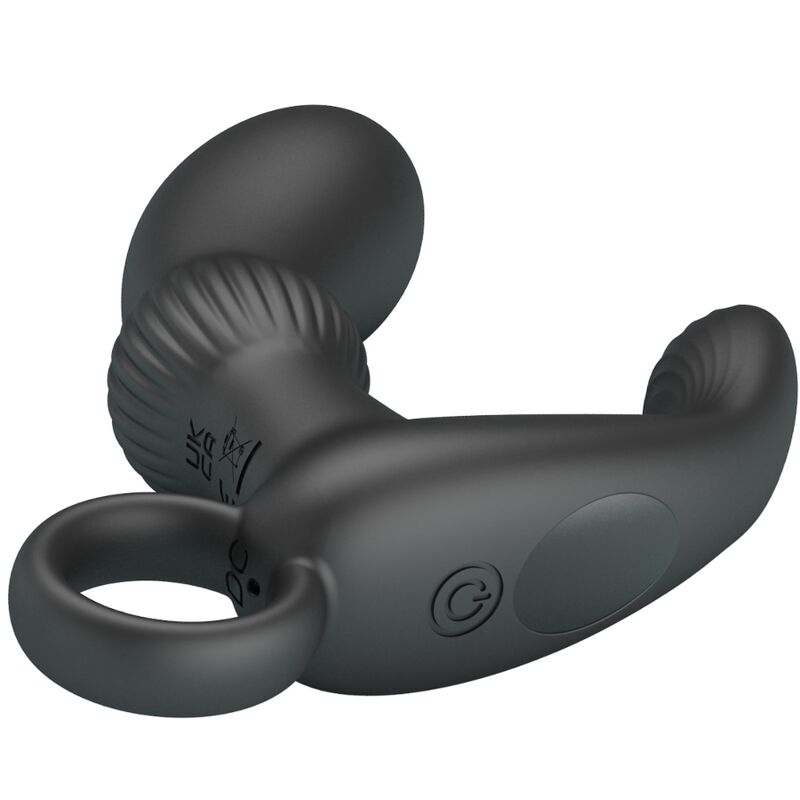 PRETTY LOVE - CAYLA VIBRATORE ANALE MASSAGGIATORE NERO - immagine 4