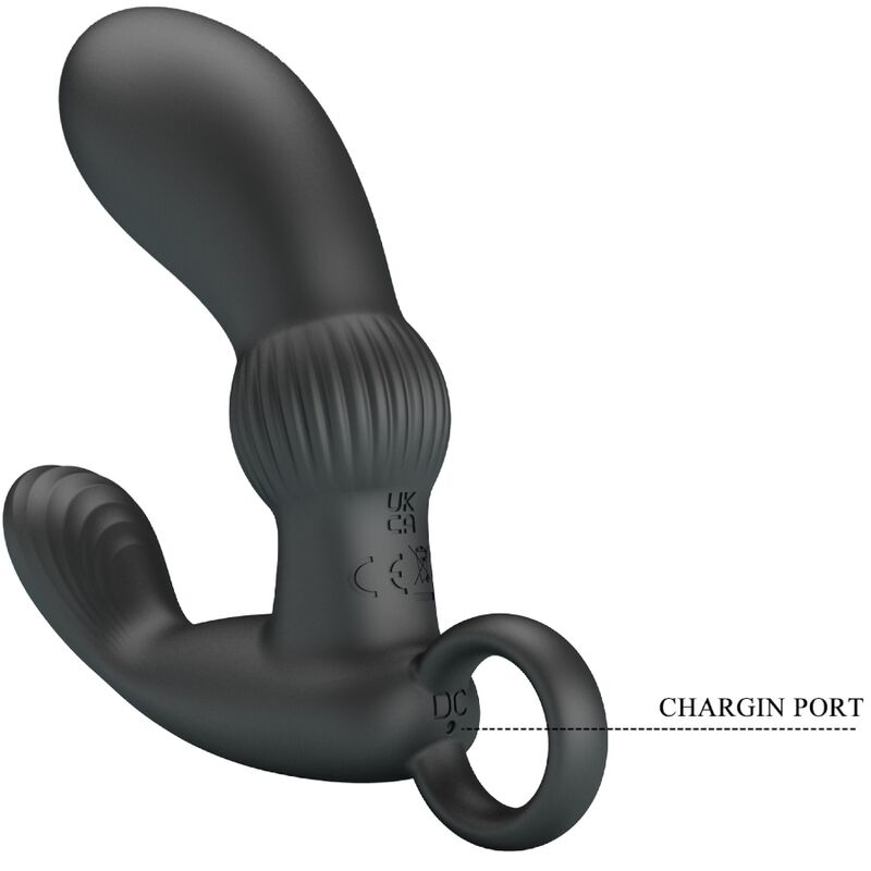 PRETTY LOVE - CAYLA VIBRATORE ANALE MASSAGGIATORE NERO - immagine 7