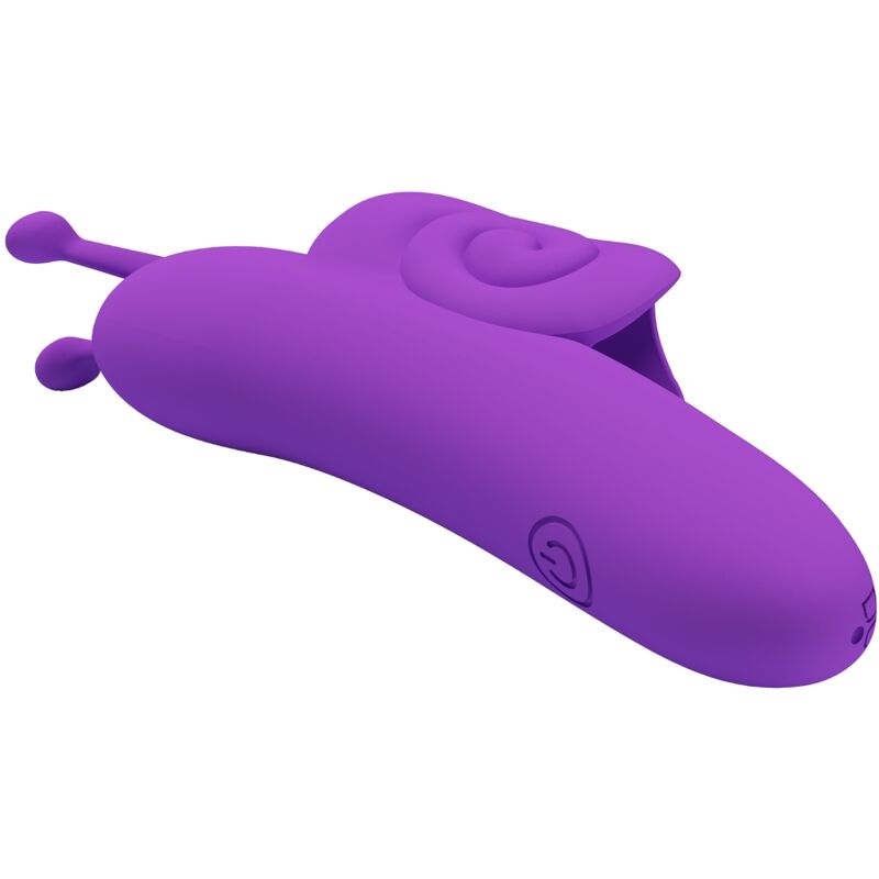 PRETTY LOVE - SNAIL POTENTE STIMOLATORE DELLE DITA VIOLA - immagine 4