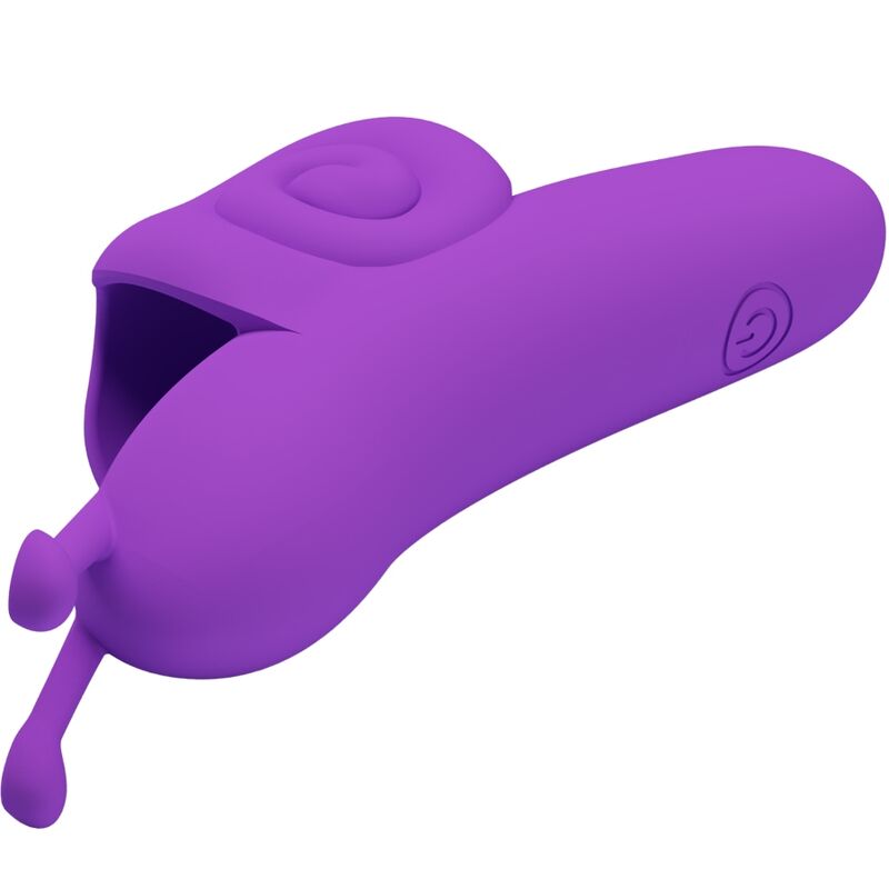 PRETTY LOVE - SNAIL POTENTE STIMOLATORE DELLE DITA VIOLA - immagine 3