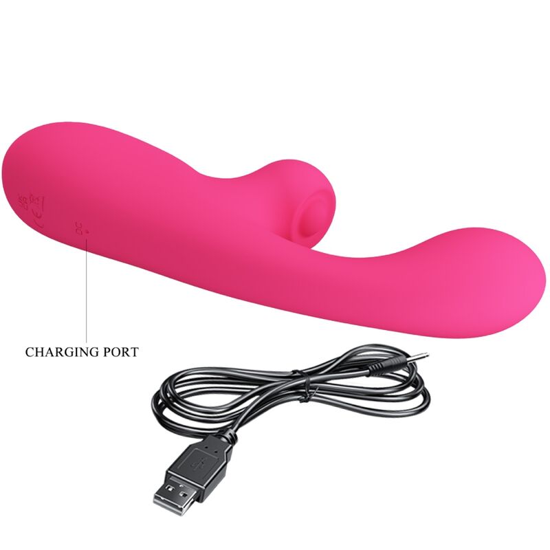 PRETTY LOVE - SKYLAR VIBRATORE STIMOLATORE ROSA - immagine 9