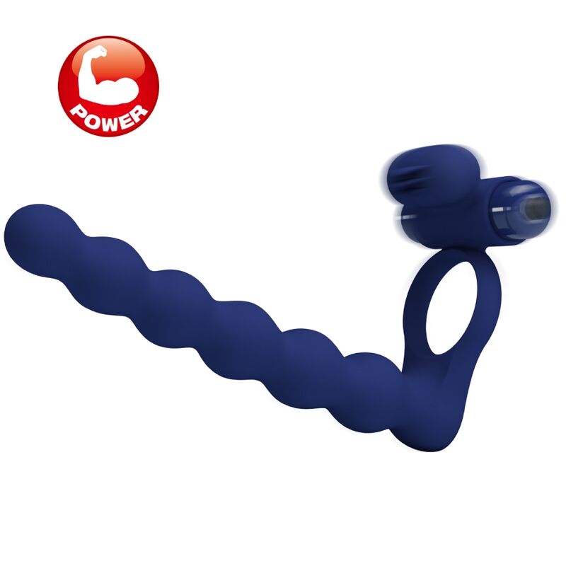 PRETTY LOVE - AJMAL ANELLO VIBRANTE CON SPINA BLU - immagine 6