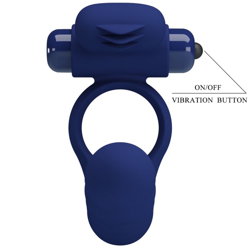 PRETTY LOVE - AJMAL ANELLO VIBRANTE CON SPINA BLU - immagine 9