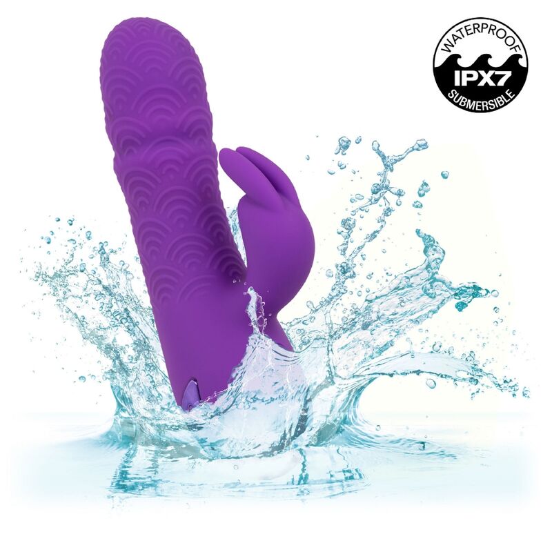 CALEXOTICS - MANHATTAN BEACH MARVEL VIBRATORE RABBIT VIOLA DI CALIFORNIA DREAMING - immagine 6