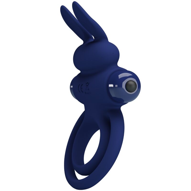 PRETTY LOVE - DAREY DOPPIO ANELLO VIBRANTE CONIGLIO BLU - immagine 2