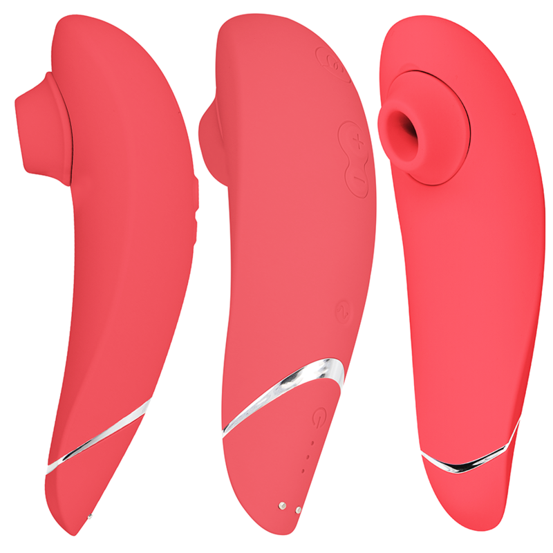 WOMANIZER - PREMIUM 2 STIMOLATORE CLITORALE LAMPONE - immagine 2