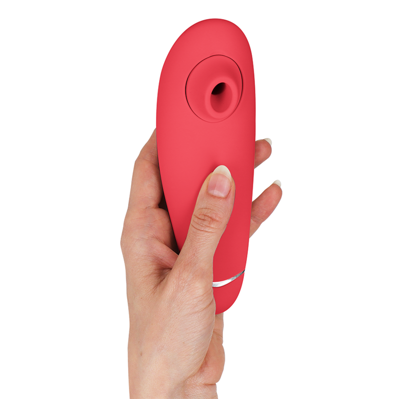 WOMANIZER - PREMIUM 2 STIMOLATORE CLITORALE LAMPONE - immagine 4