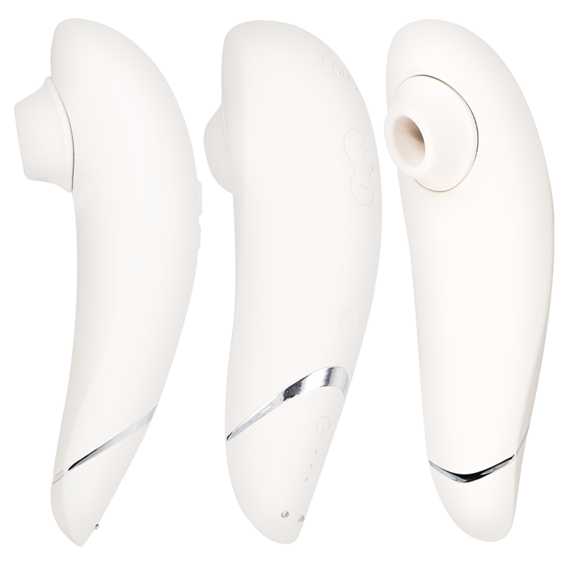 WOMANIZER - PREMIUM 2 STIMOLATORE CLITORALE GRIGIO CALDO - immagine 2