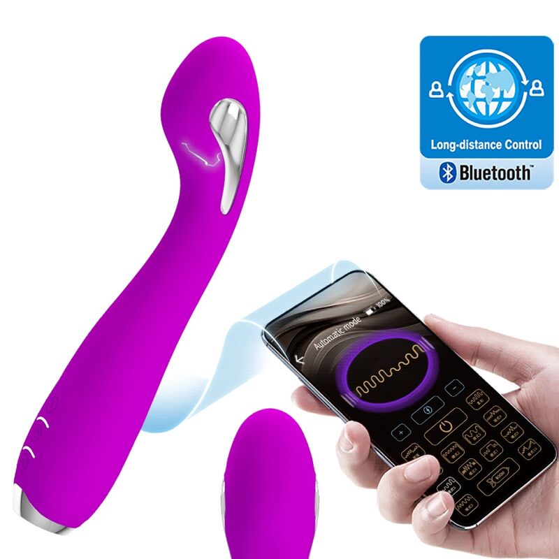 PRETTY LOVE - HECTOR VIBRATORE ELETTROSHOCK APP GRATUITA VIOLA - immagine 7