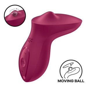 SATISFYER - VIBRATORE ECCITANTE DA APPOGGIO CLITORIDE FUCSIA