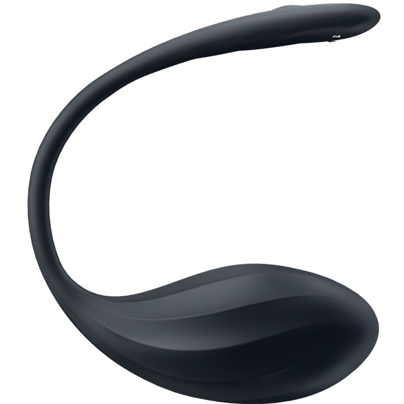 SATISFYER - RIBBED PETAL STIMOLATORE PUNTO G TELECOMANDO NERO APP GRATUITA - immagine 4