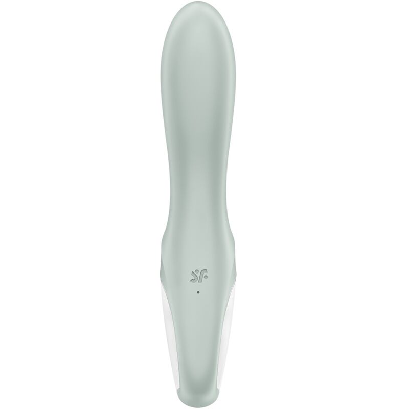SATISFYER - AIR PUMP BOOTY 3 VIBRATORE ANALE GONFIABILE GRIGIO VERDE - immagine 3
