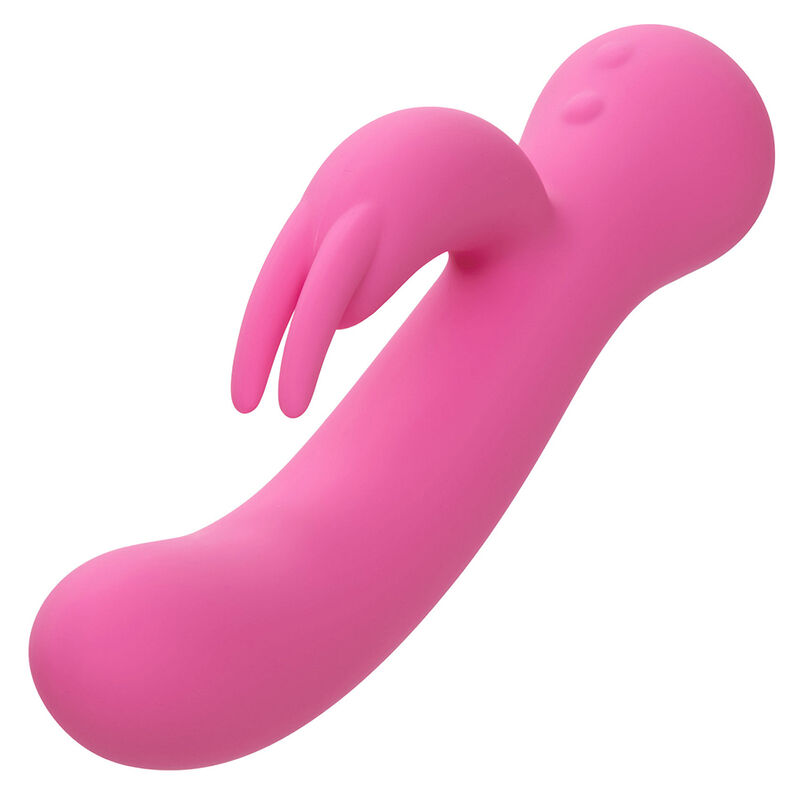 CALEXOTICS - FIRST TIME VIBRATORE CONIGLIO RICARICABILE ROSA - immagine 4