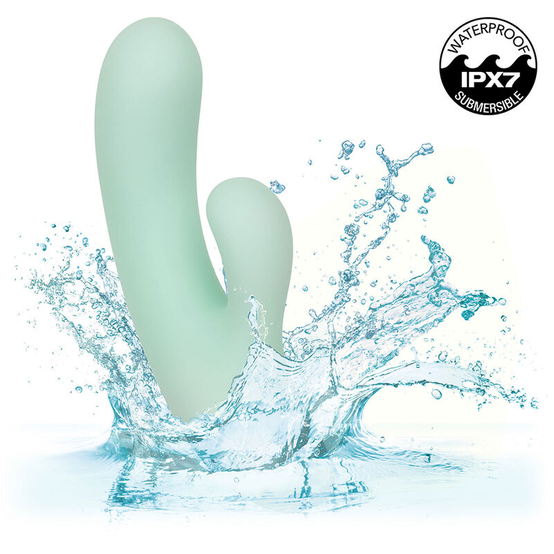 CALEXOTICS - PACIFICA FIJI VIBRATORE E STIMOLATORE PUNTO G 10 VIBRAZIONI AQUA - immagine 8