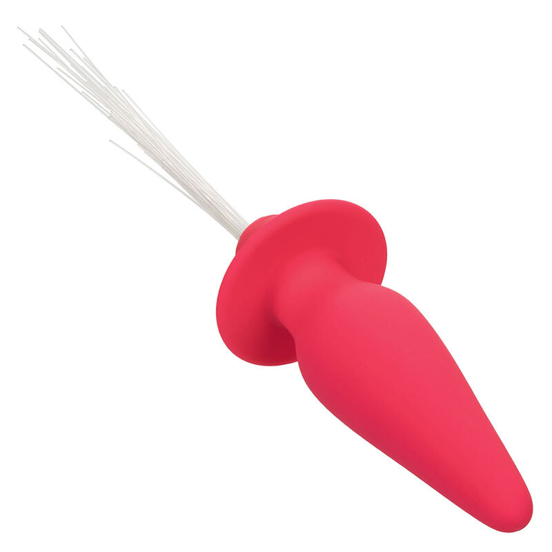 CALEXOTICS - SOUTHERN LIGHTS LIGHT UP PLUG ANALE 10 VIBRAZIONI SILICONE ROSA - immagine 4