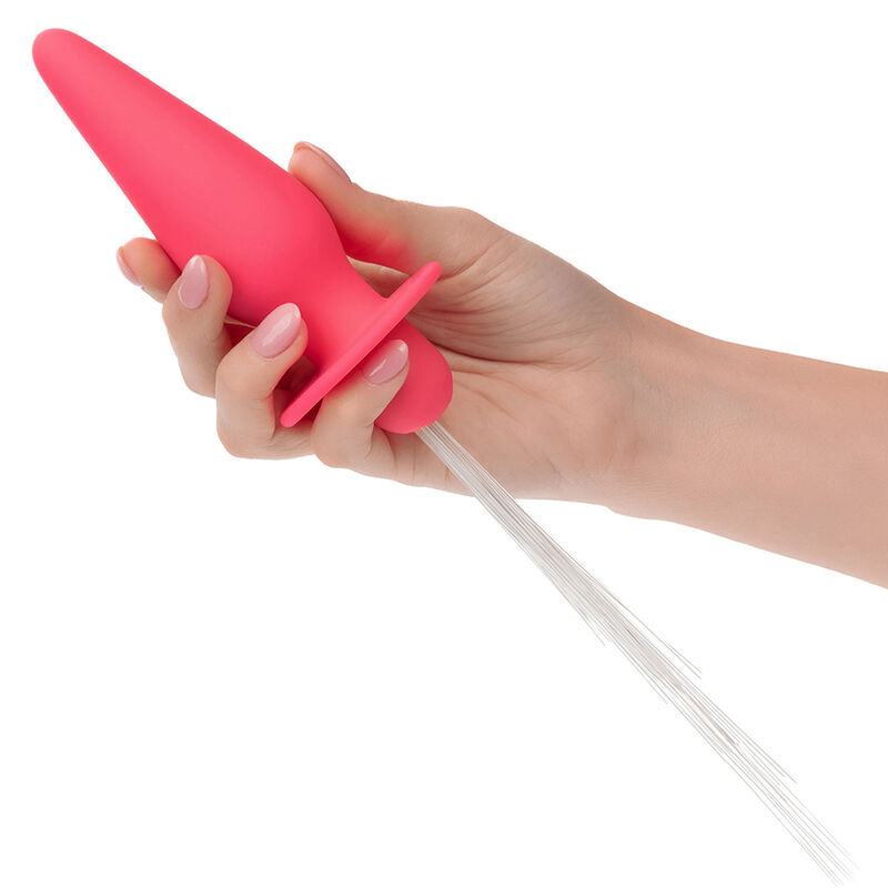 CALEXOTICS - SOUTHERN LIGHTS LIGHT UP PLUG ANALE 10 VIBRAZIONI SILICONE ROSA - immagine 5