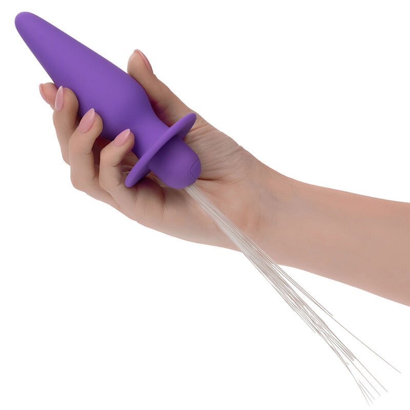 CALEXOTICS - SOUTHERN LIGHTS LIGHT UP PLUG ANALE 10 VIBRAZIONI SILICONE VIOLA - immagine 5