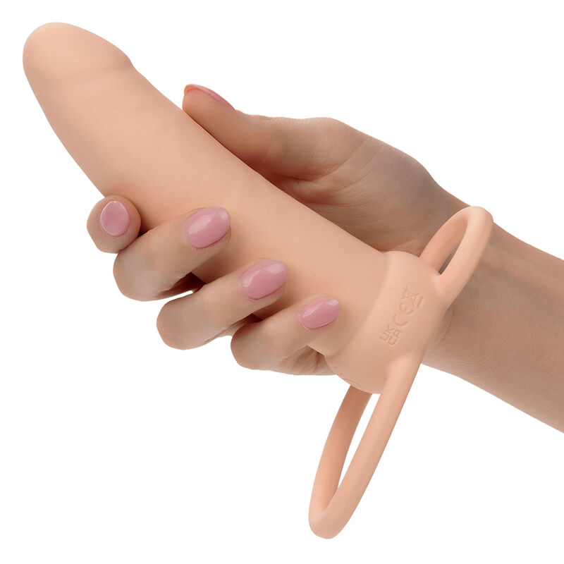 CALEXOTICS - MAXX THICK DUAL PENETRATOR 10 VIBRAZIONI CARNE - immagine 8