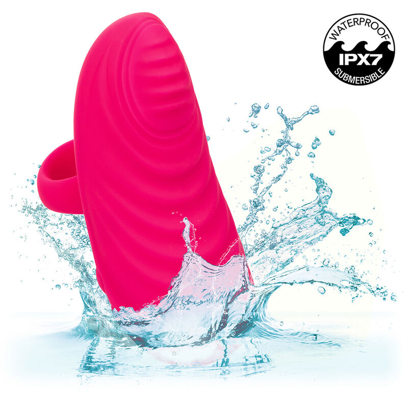 CALEXOTICS - ENVY MASSAGGIATORE PALLA ROTANTE PORTATILE 7 VIBRAZIONI ROSA - immagine 8