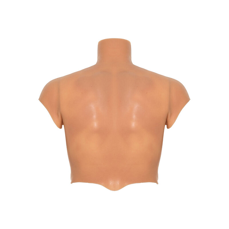 DESIDERIO NASCOSTO - MAGLIETTA ALTER EGO IN SILICONE CON TORSO MASCHILE E ADDOMINALI IN CARNE - immagine 4