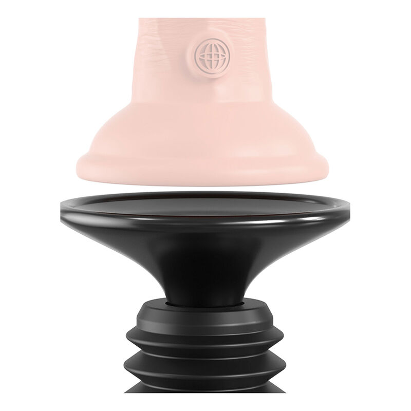 FETISH FANTASY SERIES - BODY DOCK MORSETTO PER DILDO THRUSTER CON 7 MODALITÀ DI SPINTA NERO - immagine 3