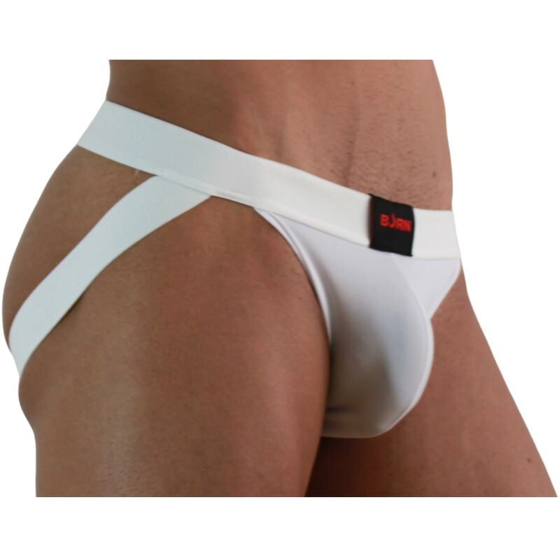 BURN - 007 JOCK LYCRA BLANCO S - immagine 2