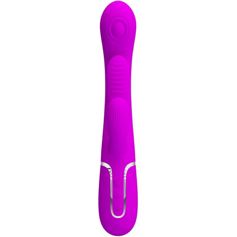 PRETTY LOVE - SHANIA VIBRATORE TRIPLO CONIGLIO MULTIFUNZIONE ROSA - immagine 2