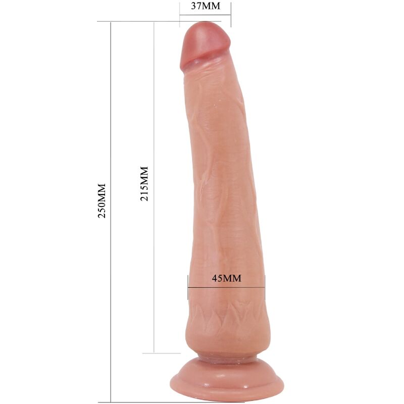 PRETTY LOVE - TIEMEYER DILDO REALISTICO 25 CM MODELLO 2 FLESH - immagine 6