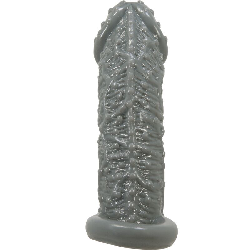 PRETTY LOVE - MODELLO REALISTICO DI INGRANDIMENTO E MANICA DI RITARDO PER IL PENE 2 GRIGIO - immagine 3