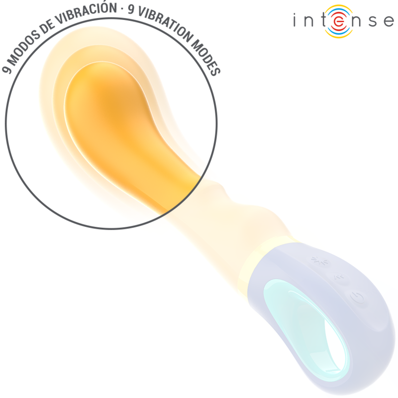 INTENSO - VIBRATORE PUNTO G SHAGGY GIALLO - immagine 3