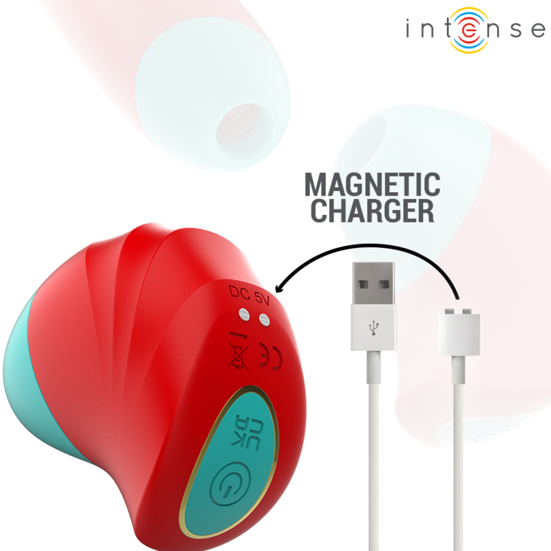 INTENSE - DONNIE STIMOLATORE CLITORIDEO ROSSO/VERDE - immagine 6