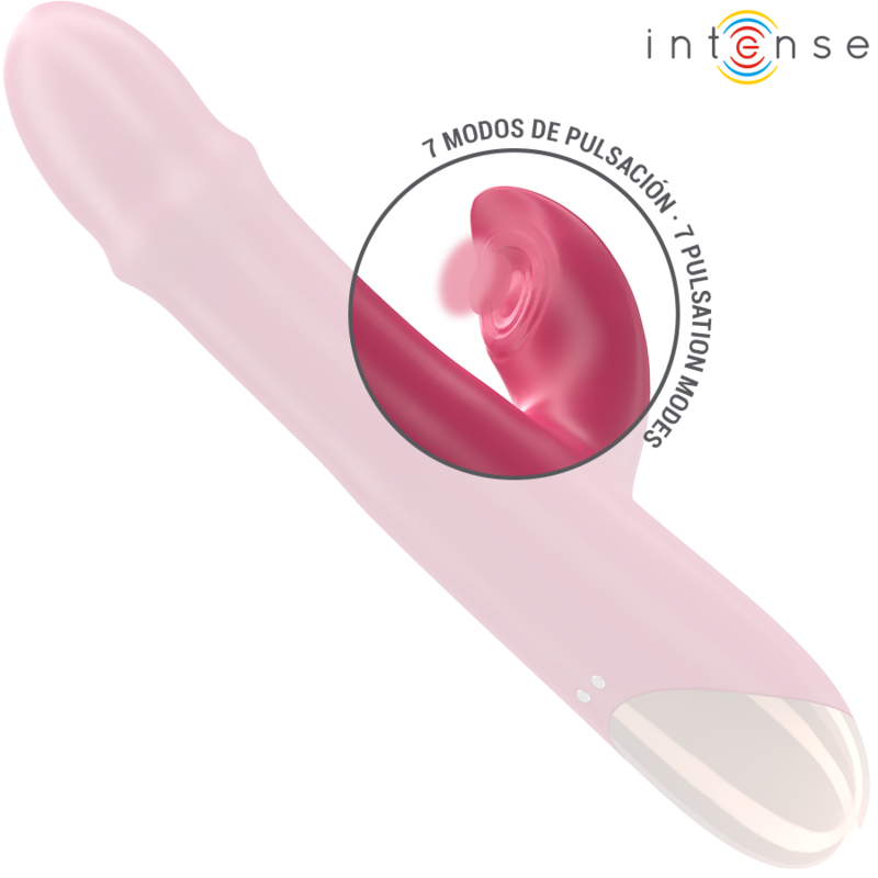 INTENSE - CHLOE VIBRATORE MULTIFUNZIONE 3 IN 1 ROSSO - immagine 3
